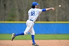 Baseball vs RWU  Wheaton College Baseball vs Roger Williams University. - Photo By: KEITH NORDSTROM : Wheaton, Baseball